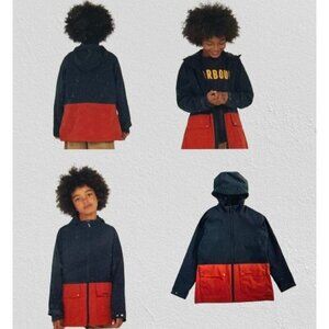 BARBOUR Boys Ingleton Waterproof Jacket Size M (8-9)